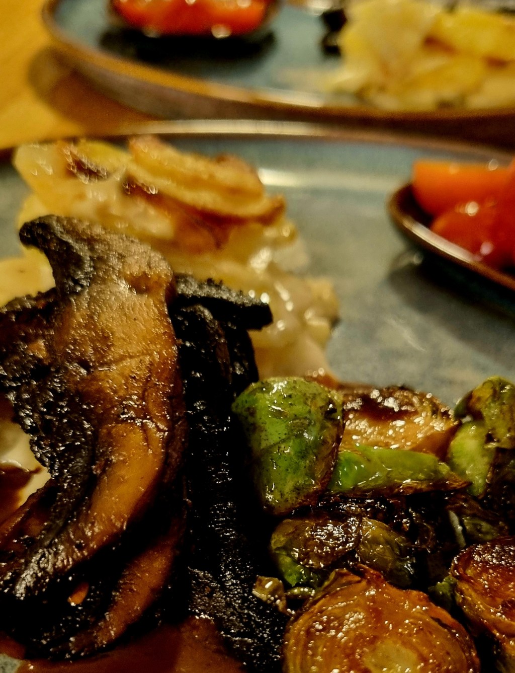 Rödvinstekt portabello