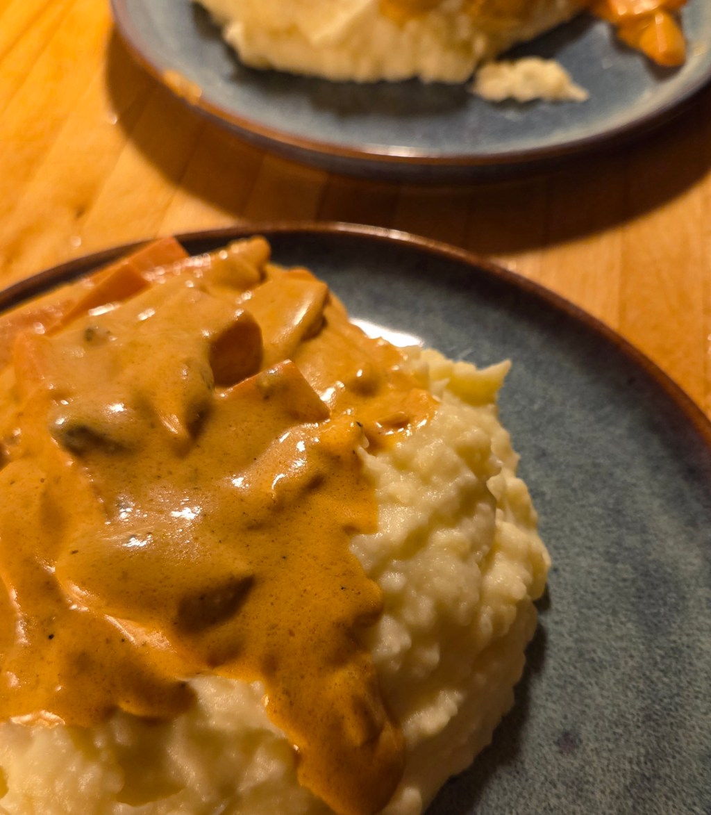 Vegetarisk stroganoff