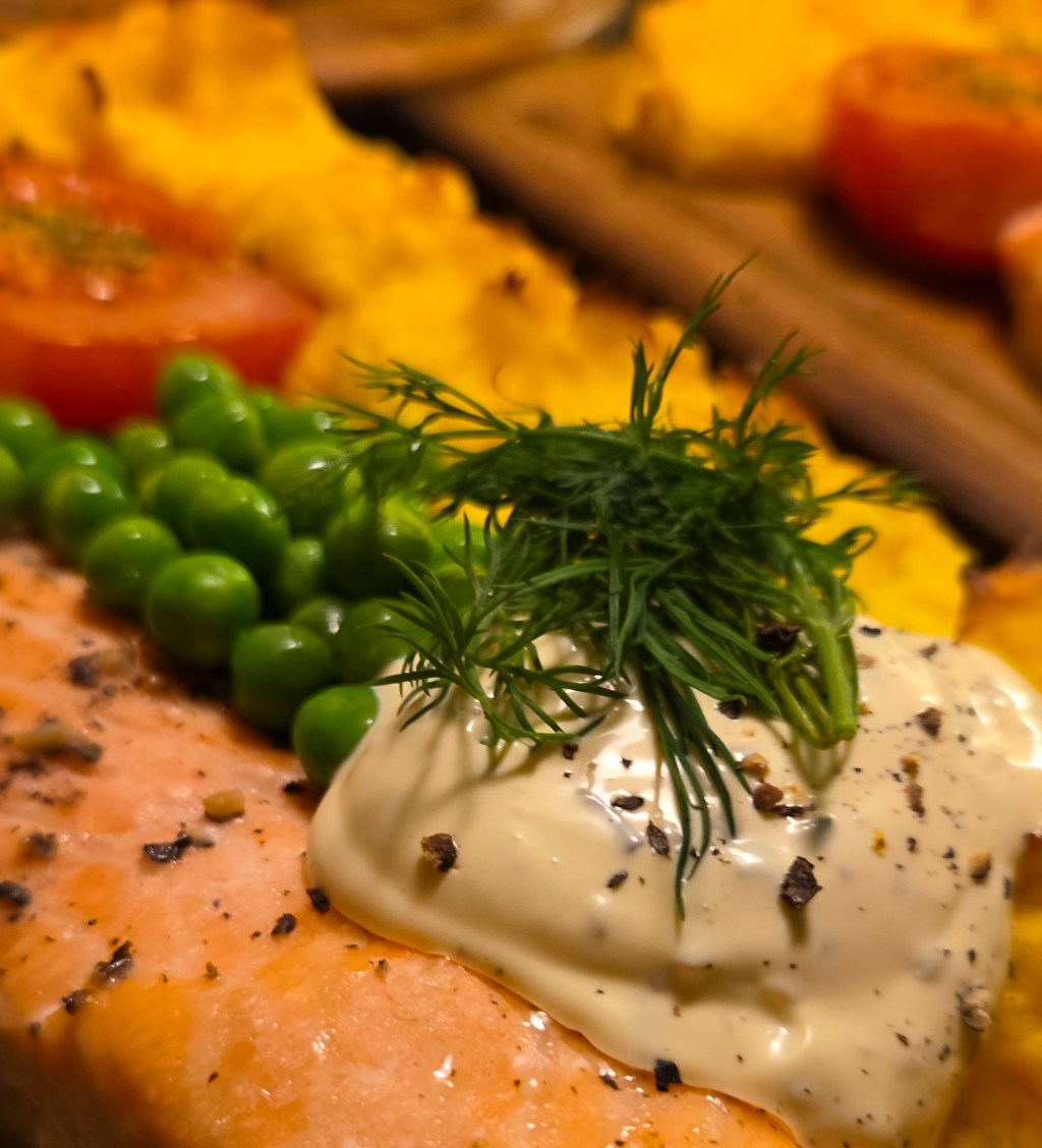 Laxplanka med saffransduchessen